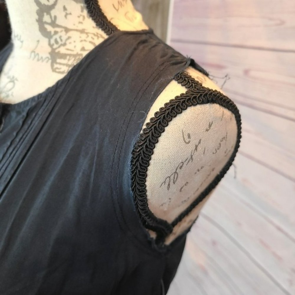 ♡3/$30♡ Plenty by Tracy Reese Black Mod Mini Dress - Picture 5 of 8